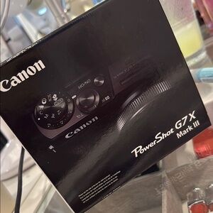 Canon PowerShot G7 X Mark III in Black